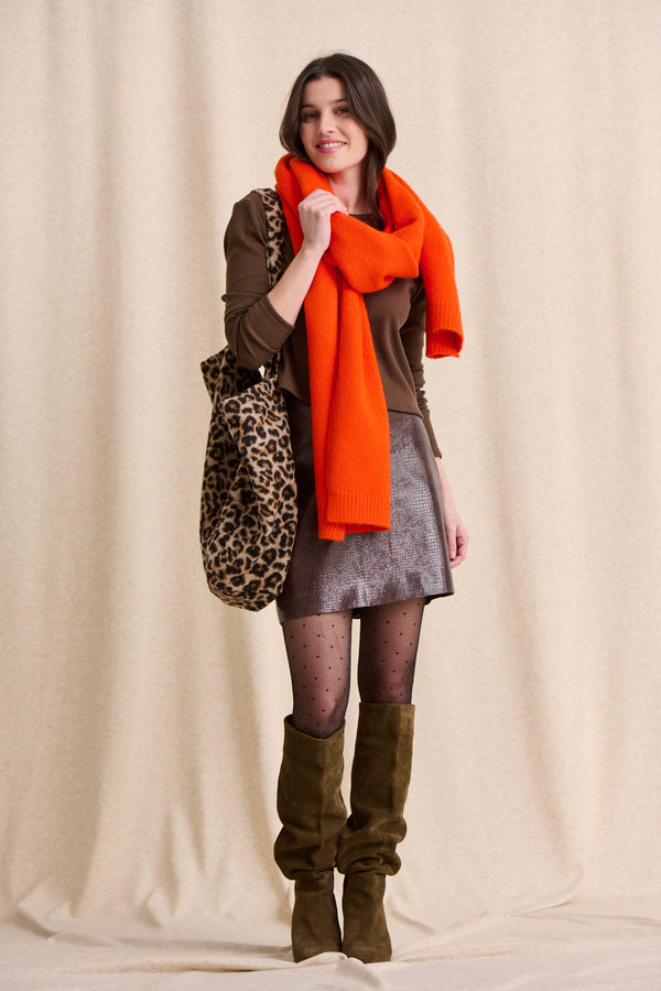 Echarpe Alysse orange