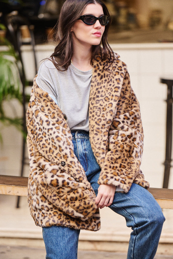 Veste Gustave Léopard