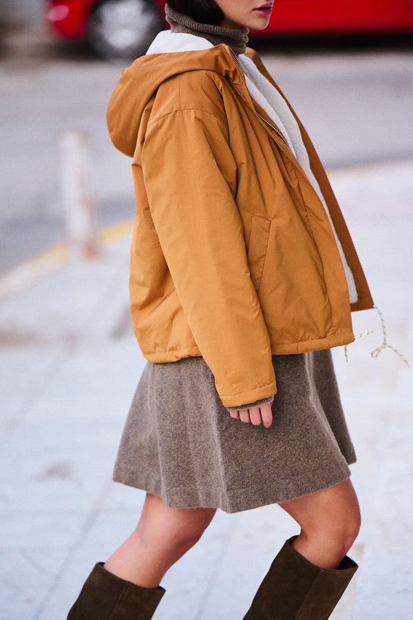 Parka Guzmania camel