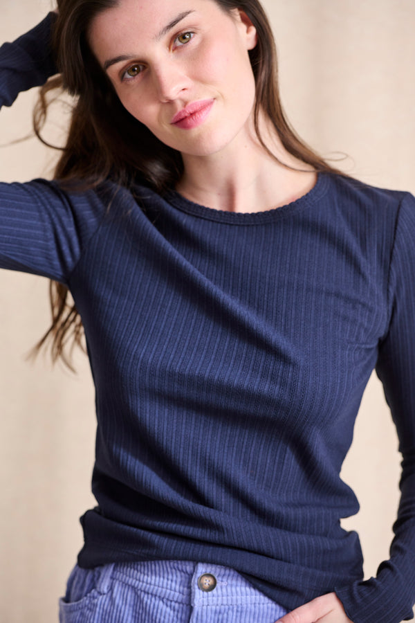 T-shirt Toan bleu marine