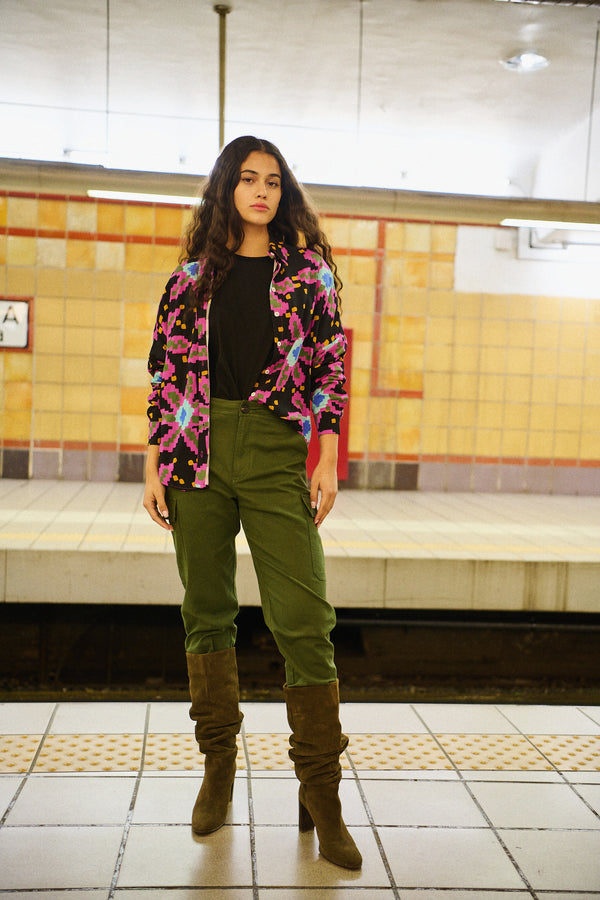 Chemise Chamonix • Fleurs Multi