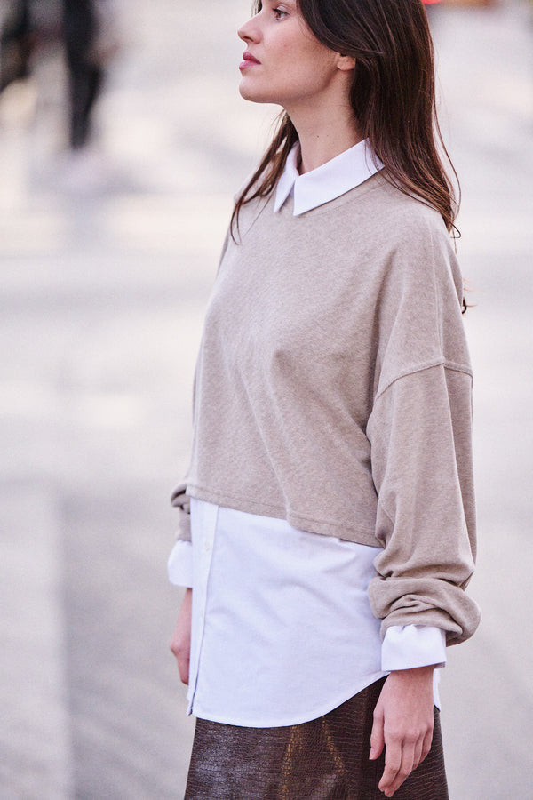 Sweat Nally beige