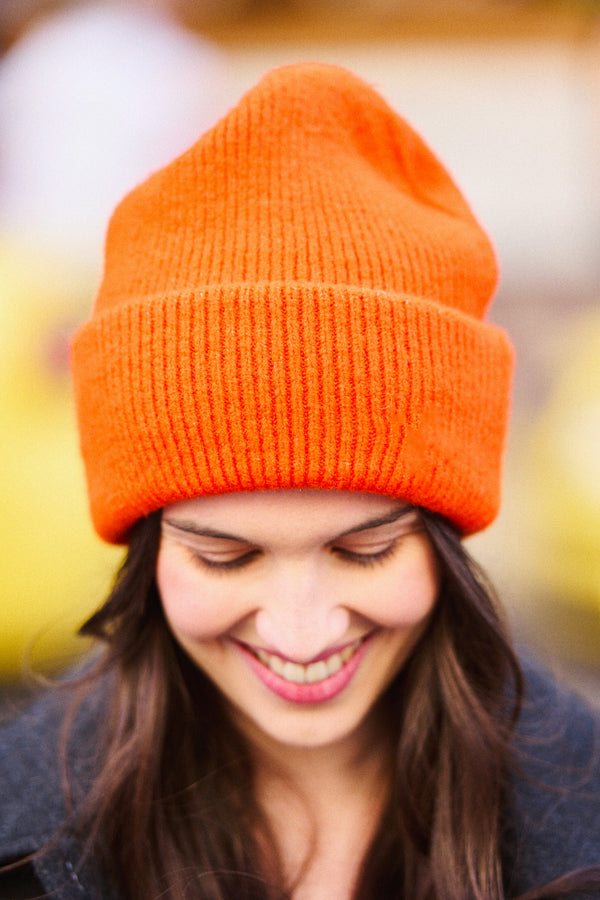 Bonnet Alessi orange