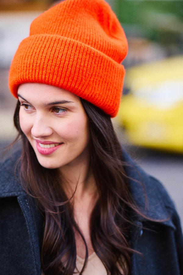 Bonnet Alessi orange