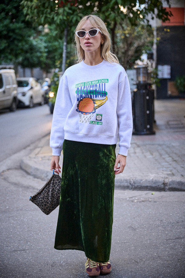 Jupe Justine verte