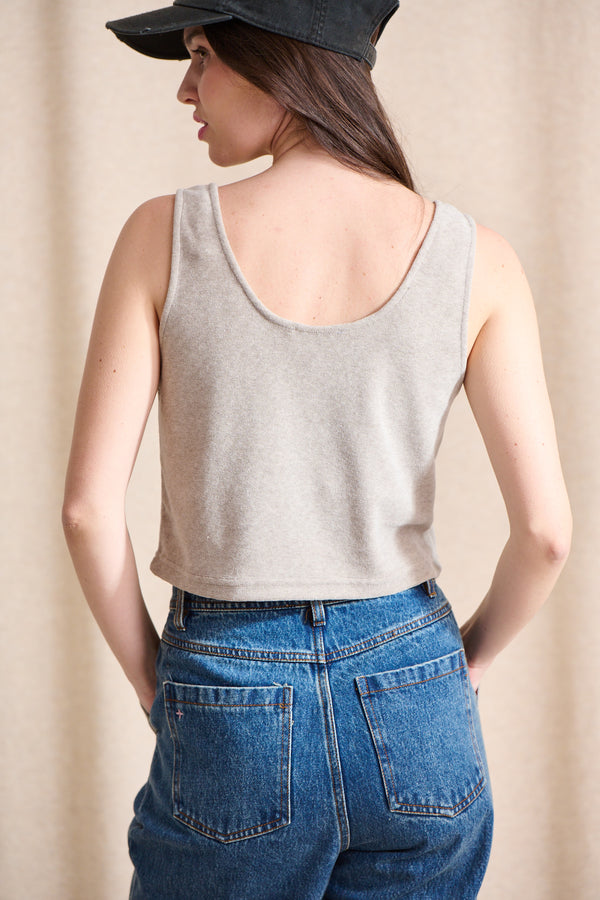 Débardeur Daria beige