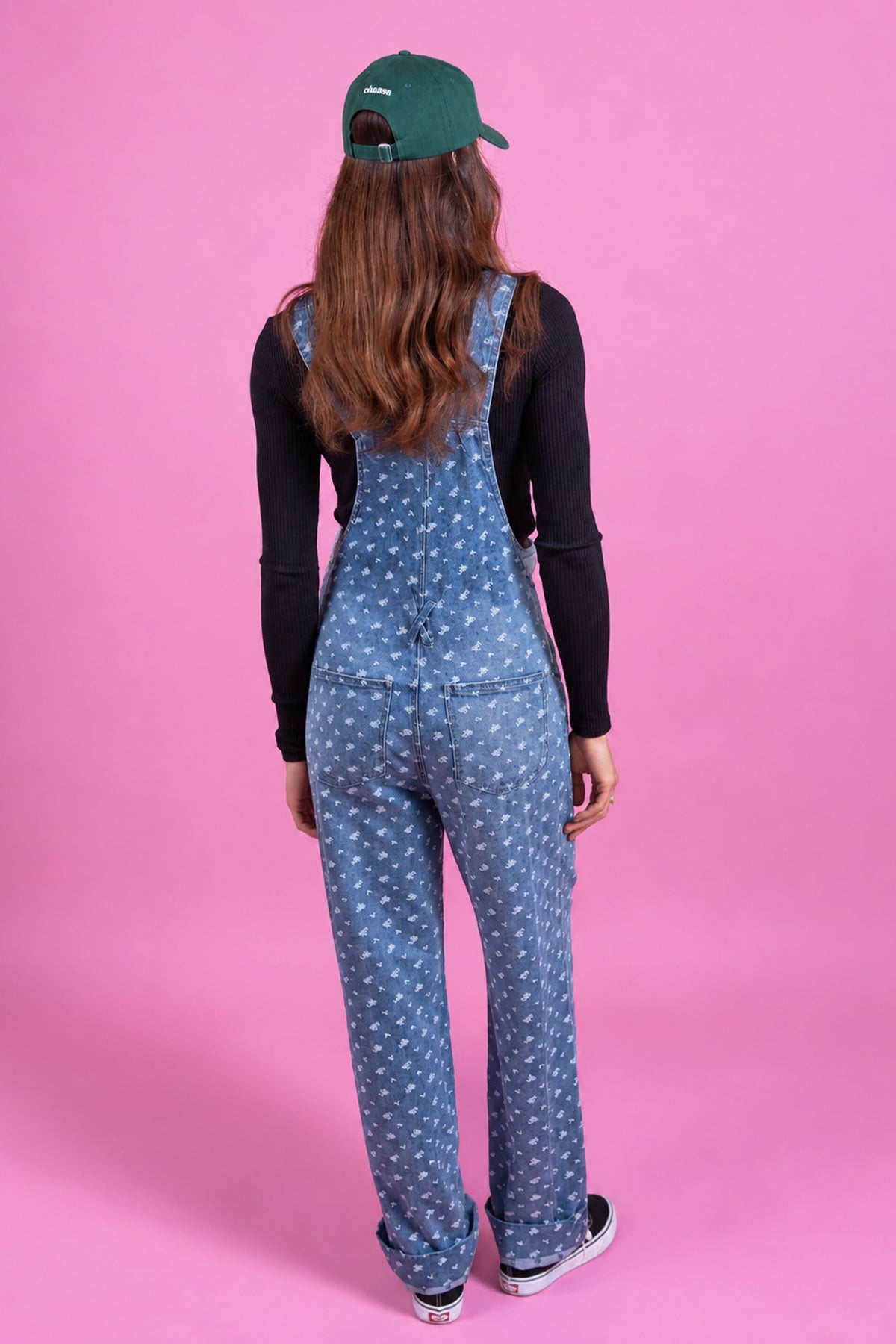 Salopette Oguste en jean stone brossé