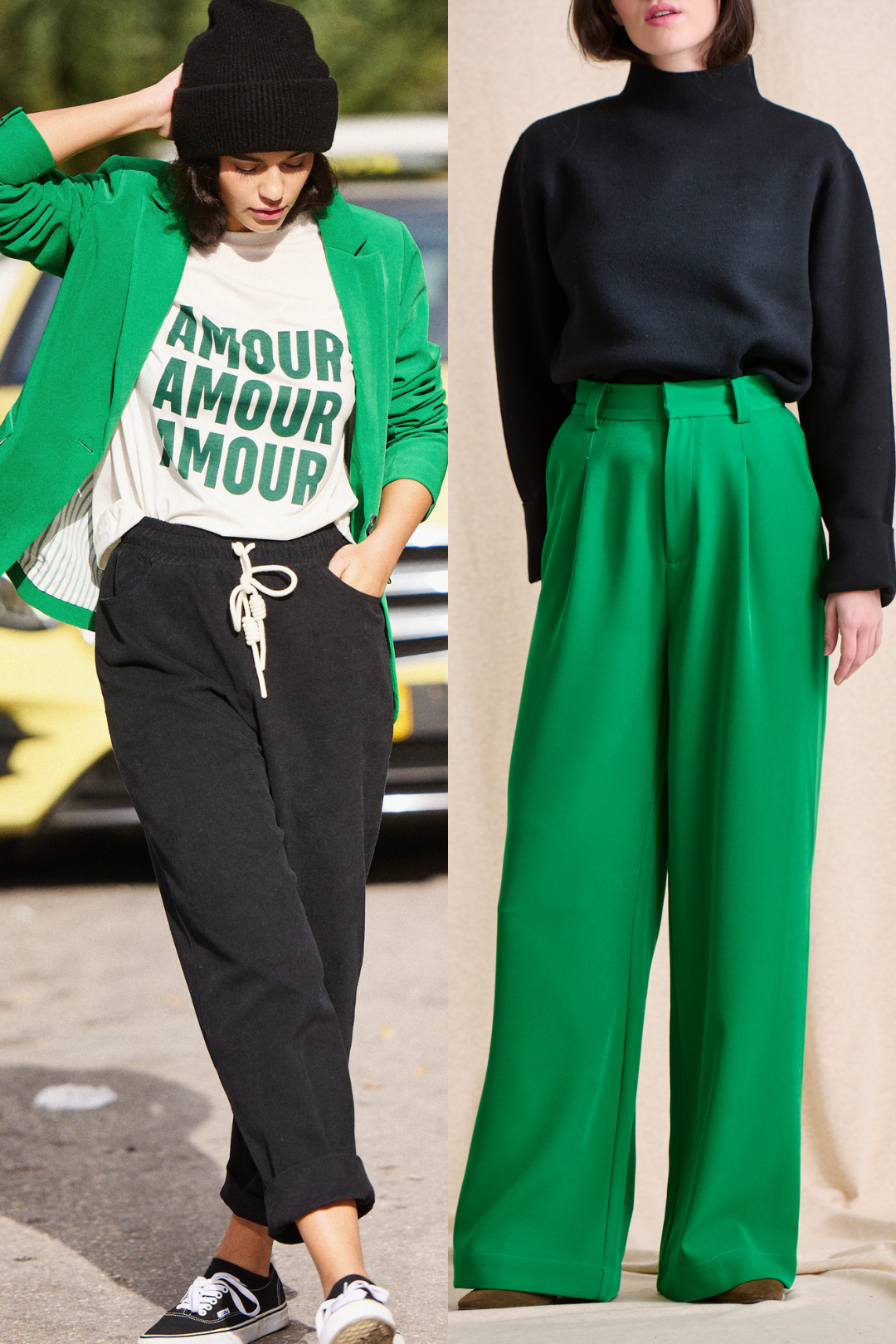 Ensemble de tailleur Eden vert