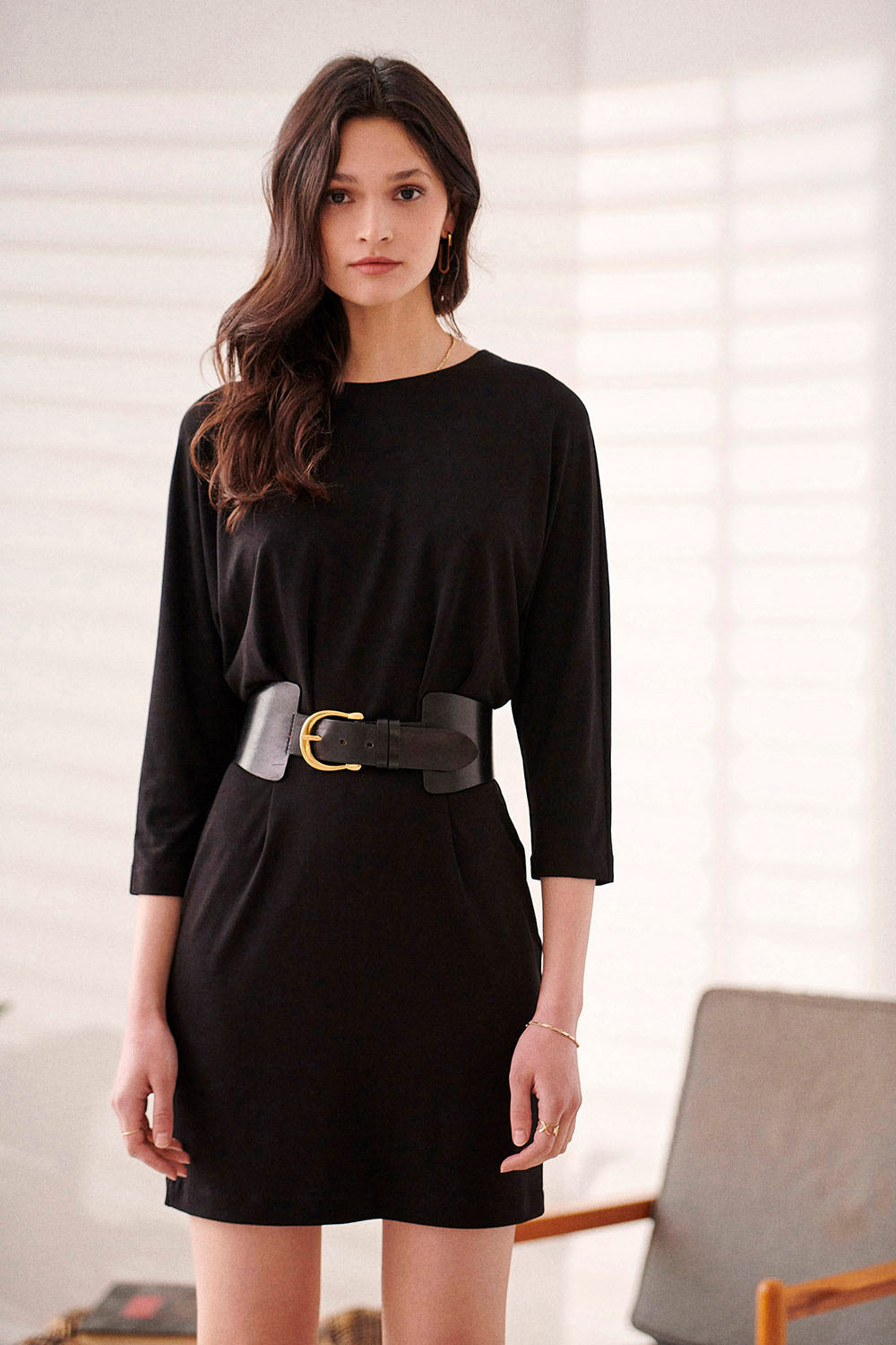 Robe Rodgersia Noir