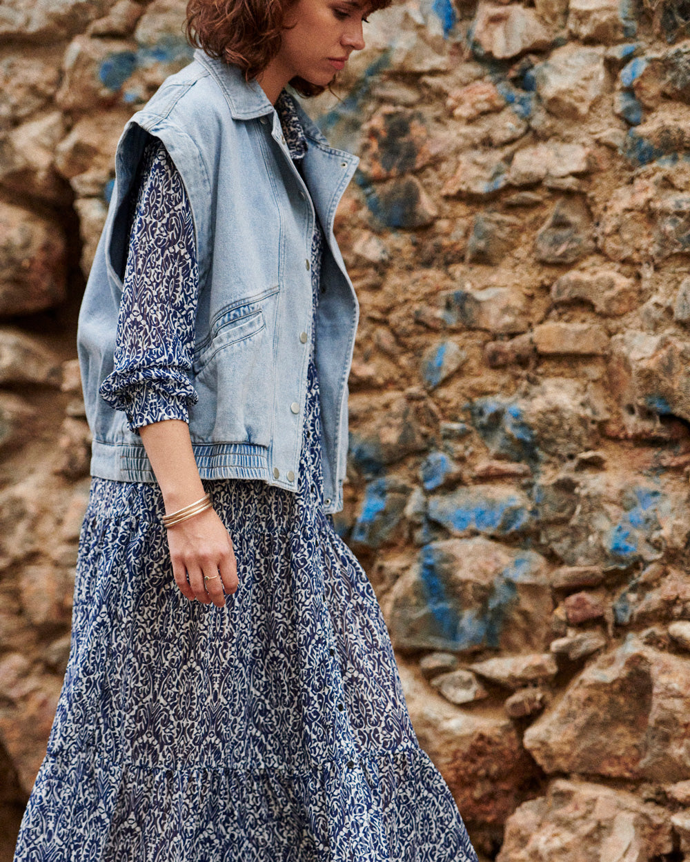 Veste en jean Vera