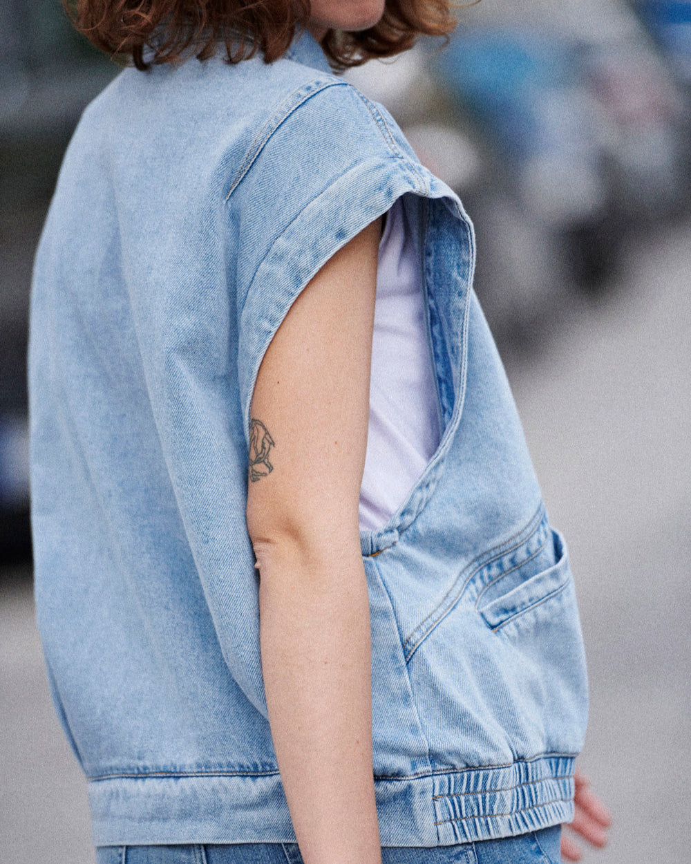 Veste en jean Vera