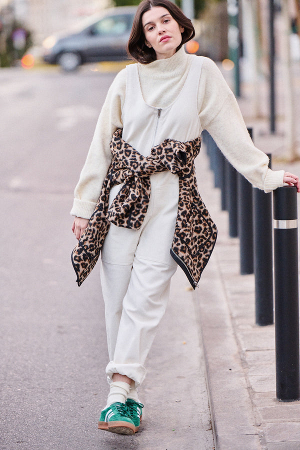 Pull Mandevilla blanc