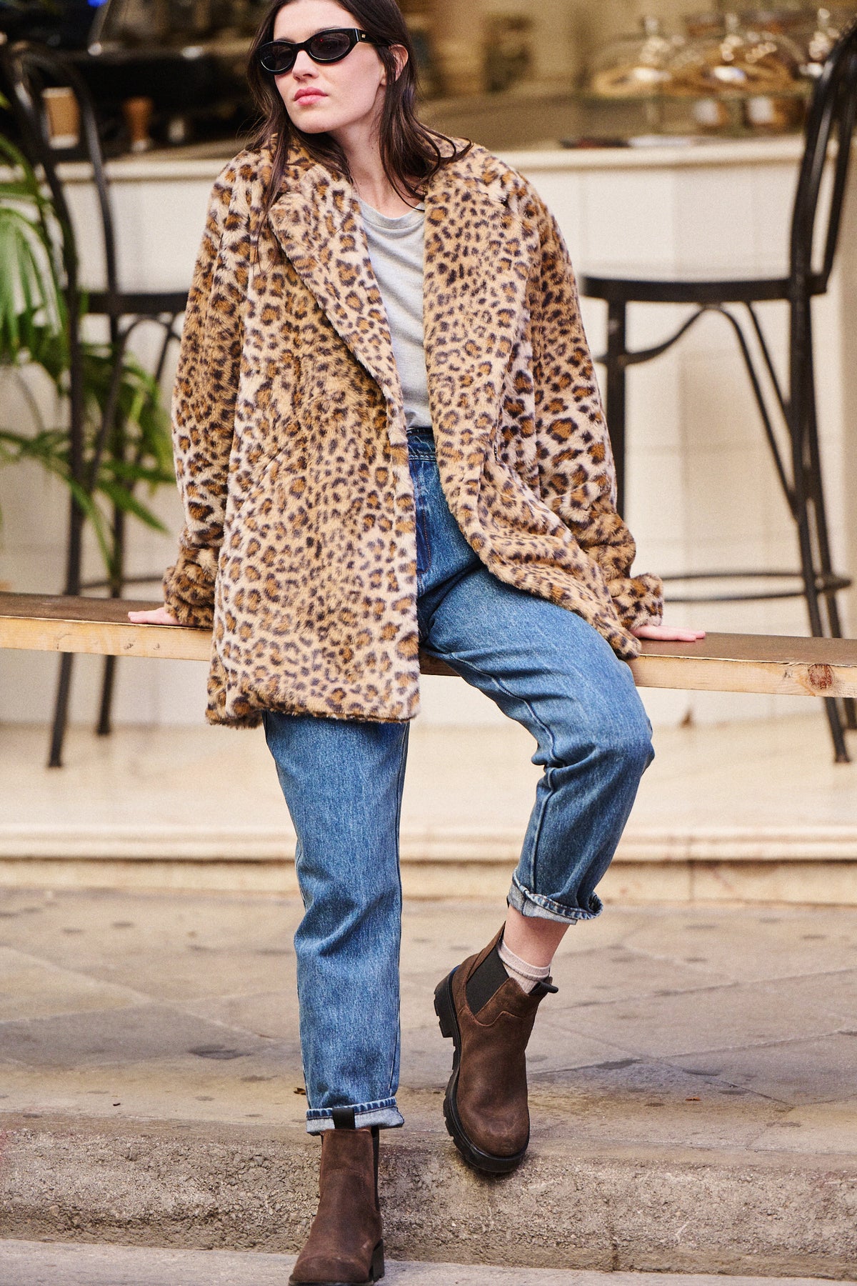 Veste Gustave Léopard
