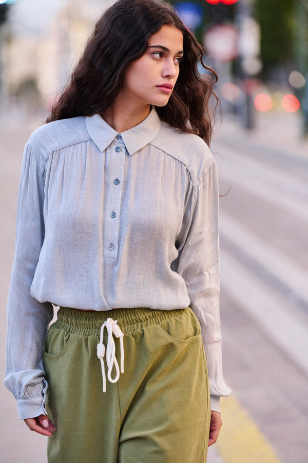 Chemise Cassy gris chiné