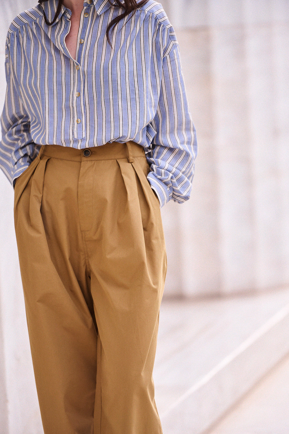 Pantalon Pharell camel