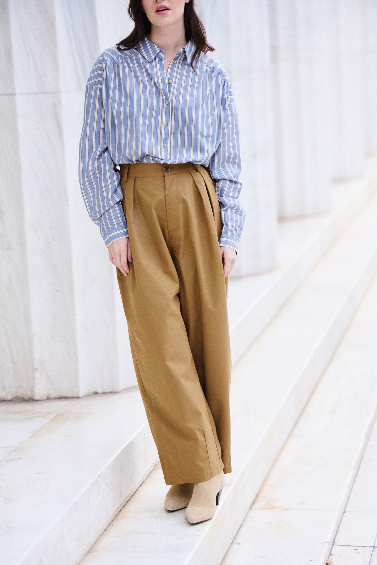 Pantalon Pharell camel