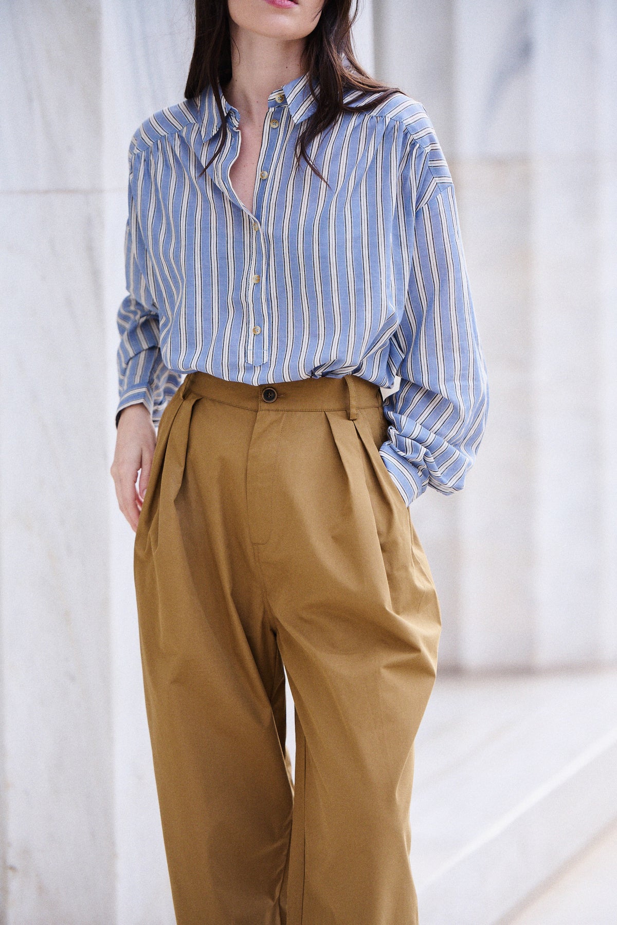 Pantalon Pharell camel