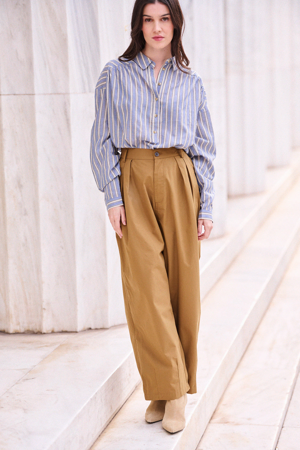 Pantalon Pharell camel