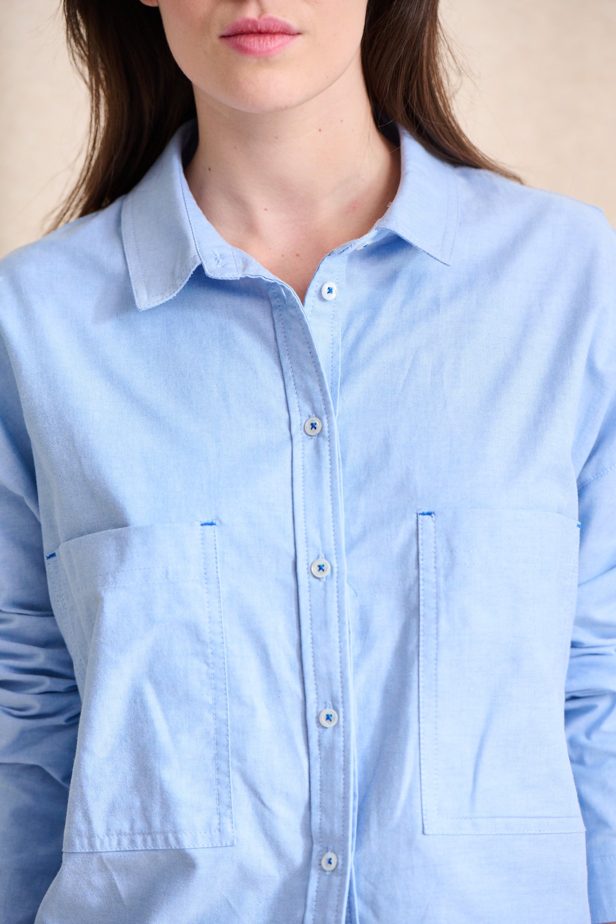 Chemise Chanez bleue