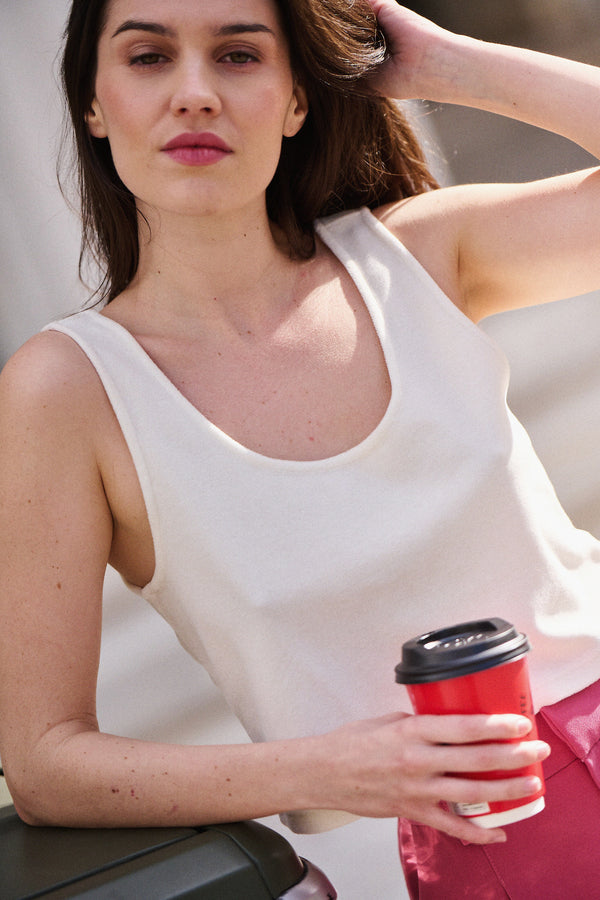 Ensemble Elvira homewear écru