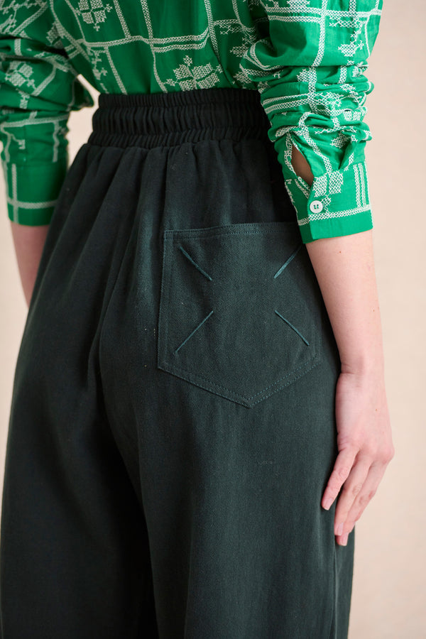 Pantalon Primo vert