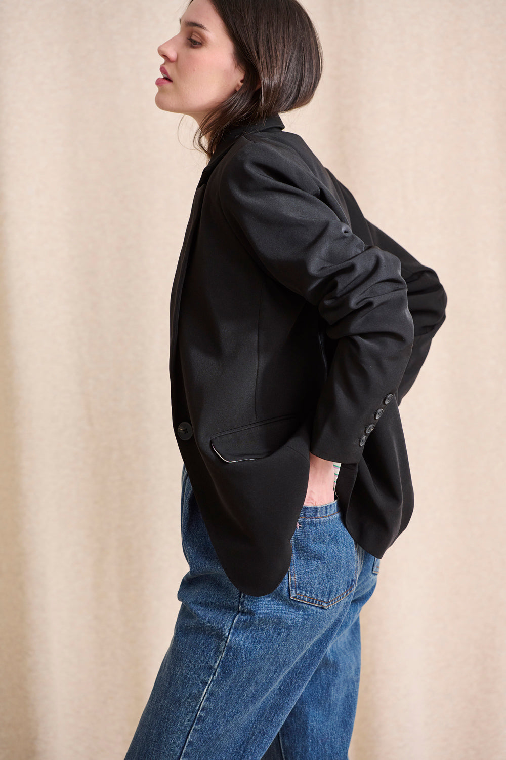 Veste blazer Vlady noire