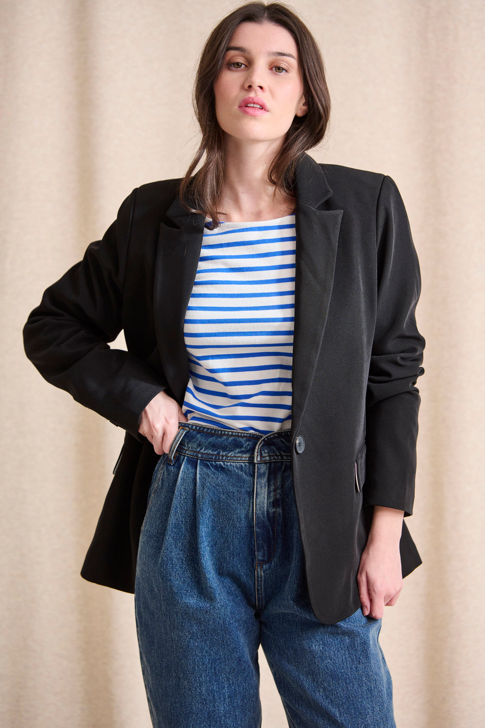 Veste blazer Vlady noire