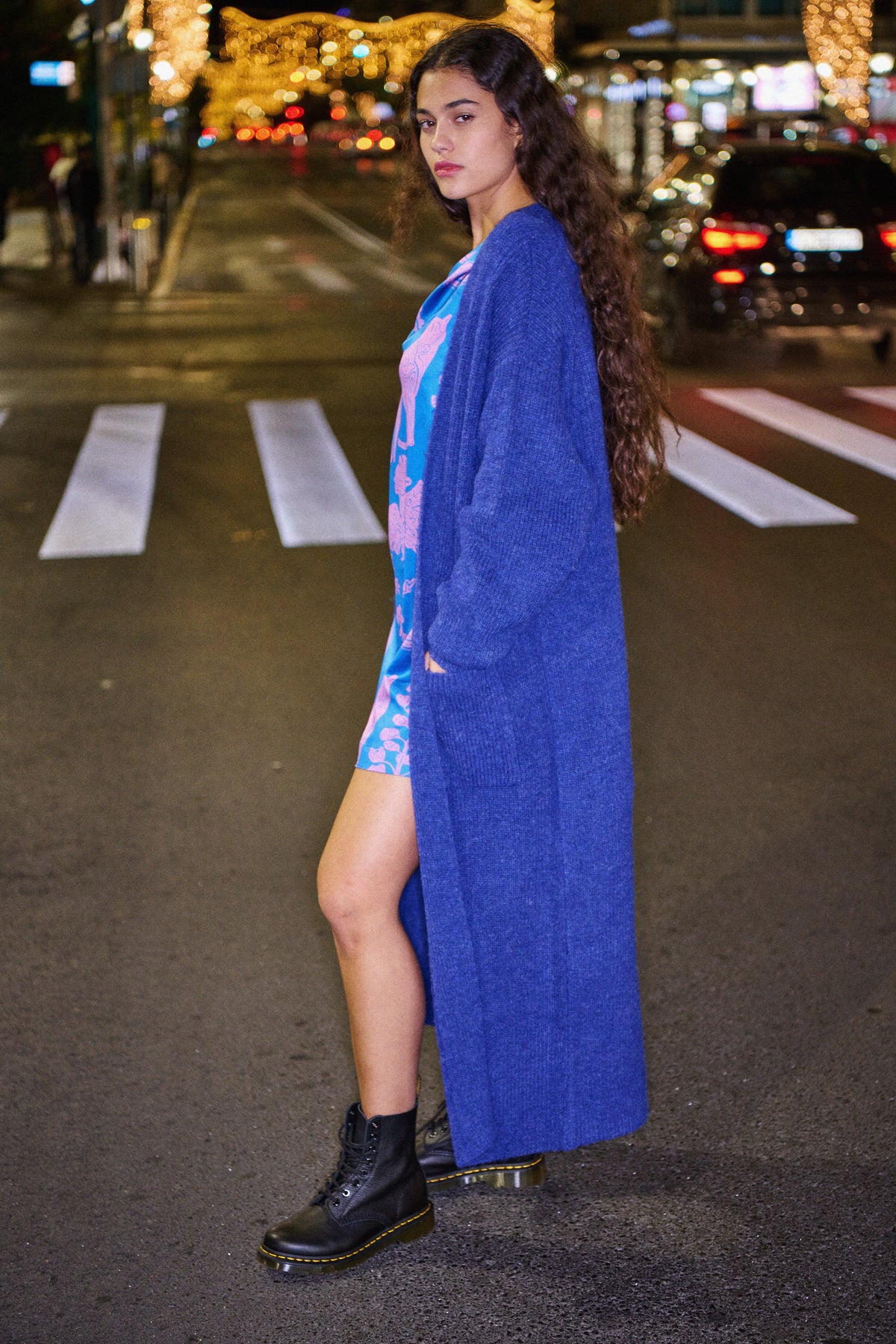 Gilet Lilou bleu