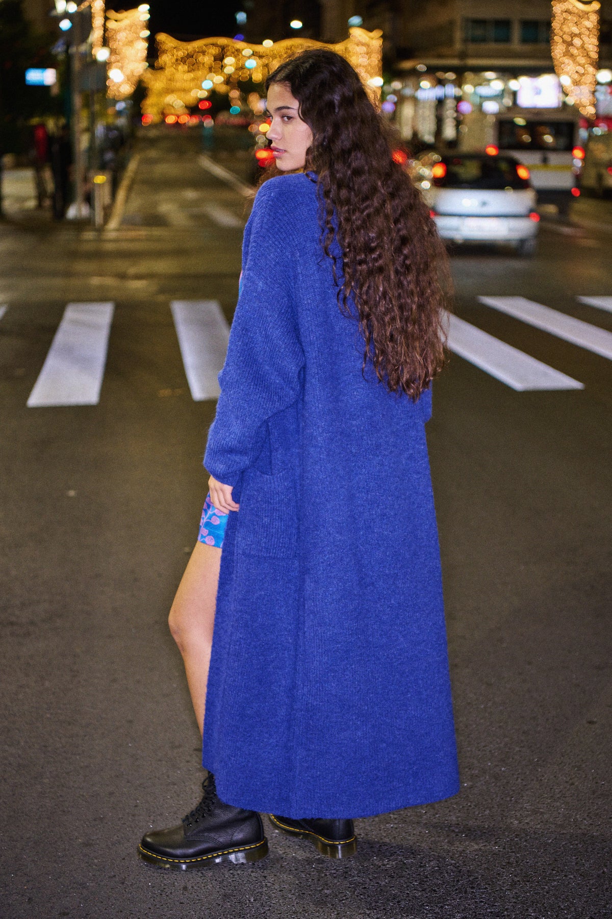 Gilet Lilou bleu
