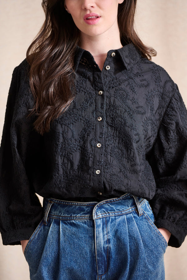 Chemise Catane noire