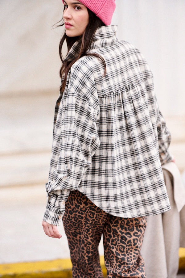 Chemise Cissé à carreaux