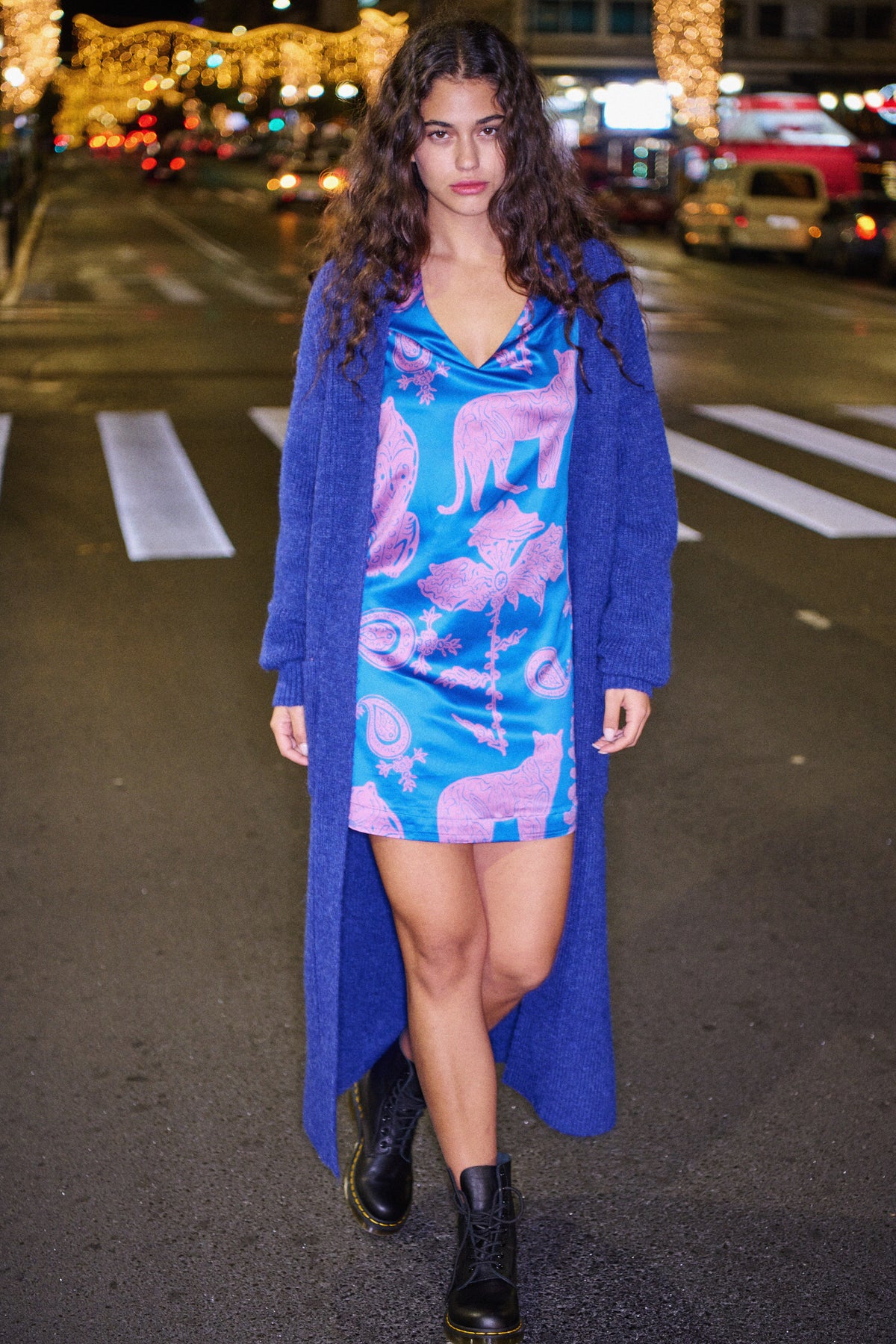 Gilet Lilou bleu