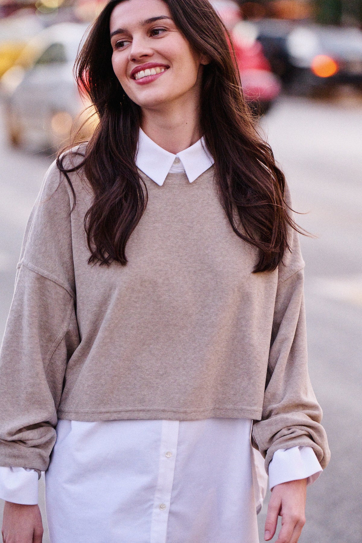 Sweat Nally beige