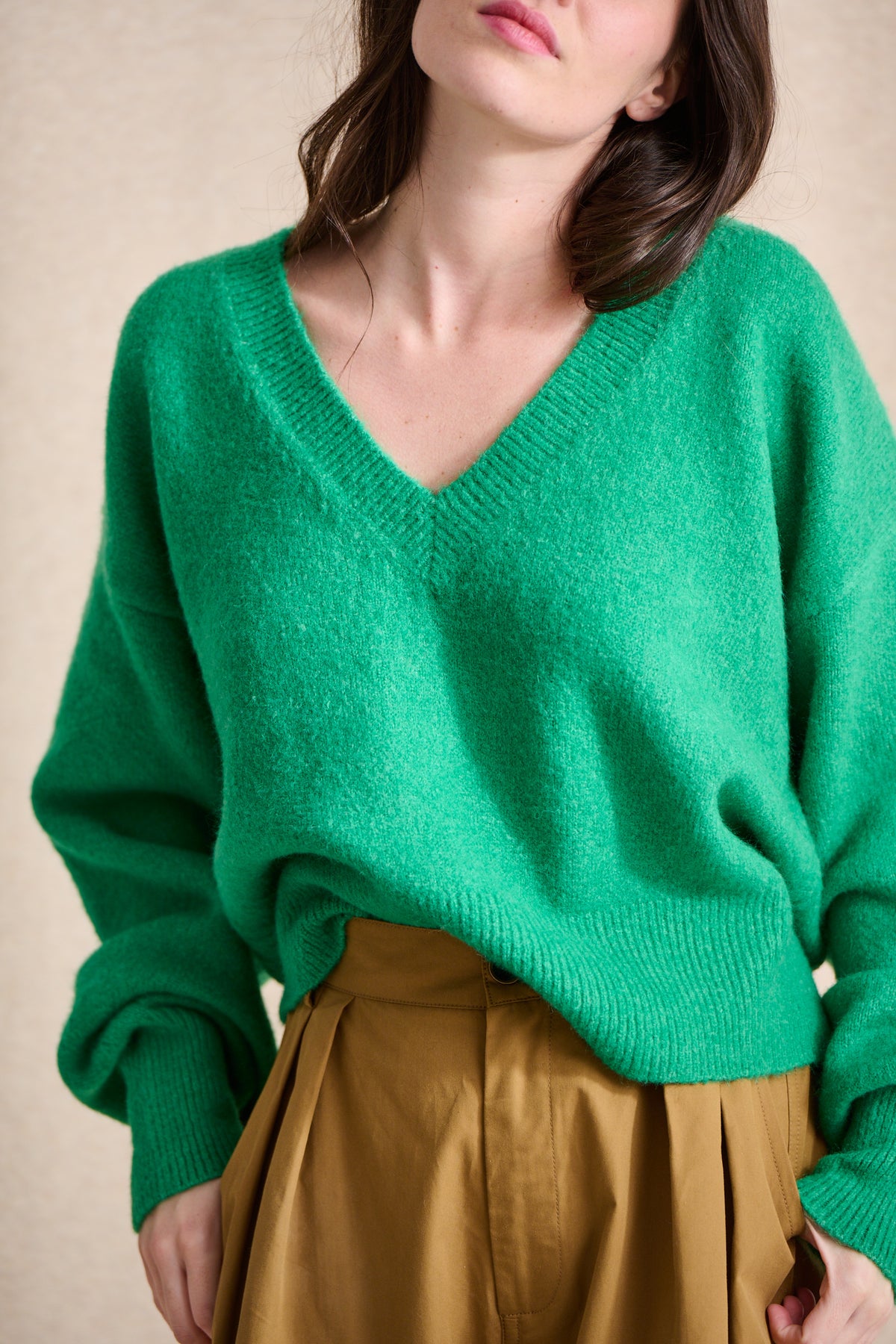 Pull Maggy vert