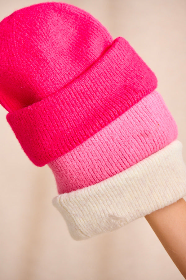 Bonnet Alessi rose bonbon