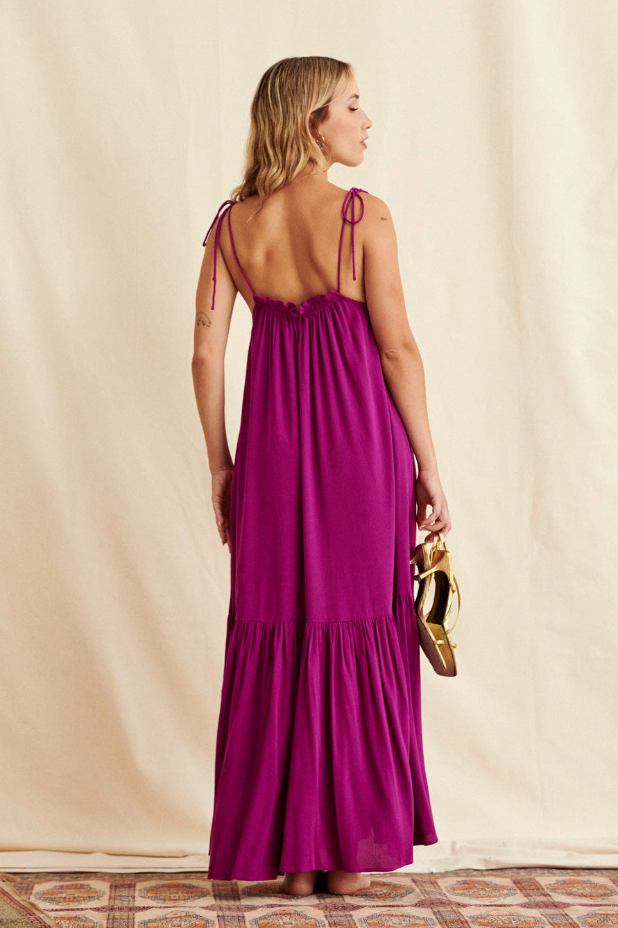 Robe Raja violette