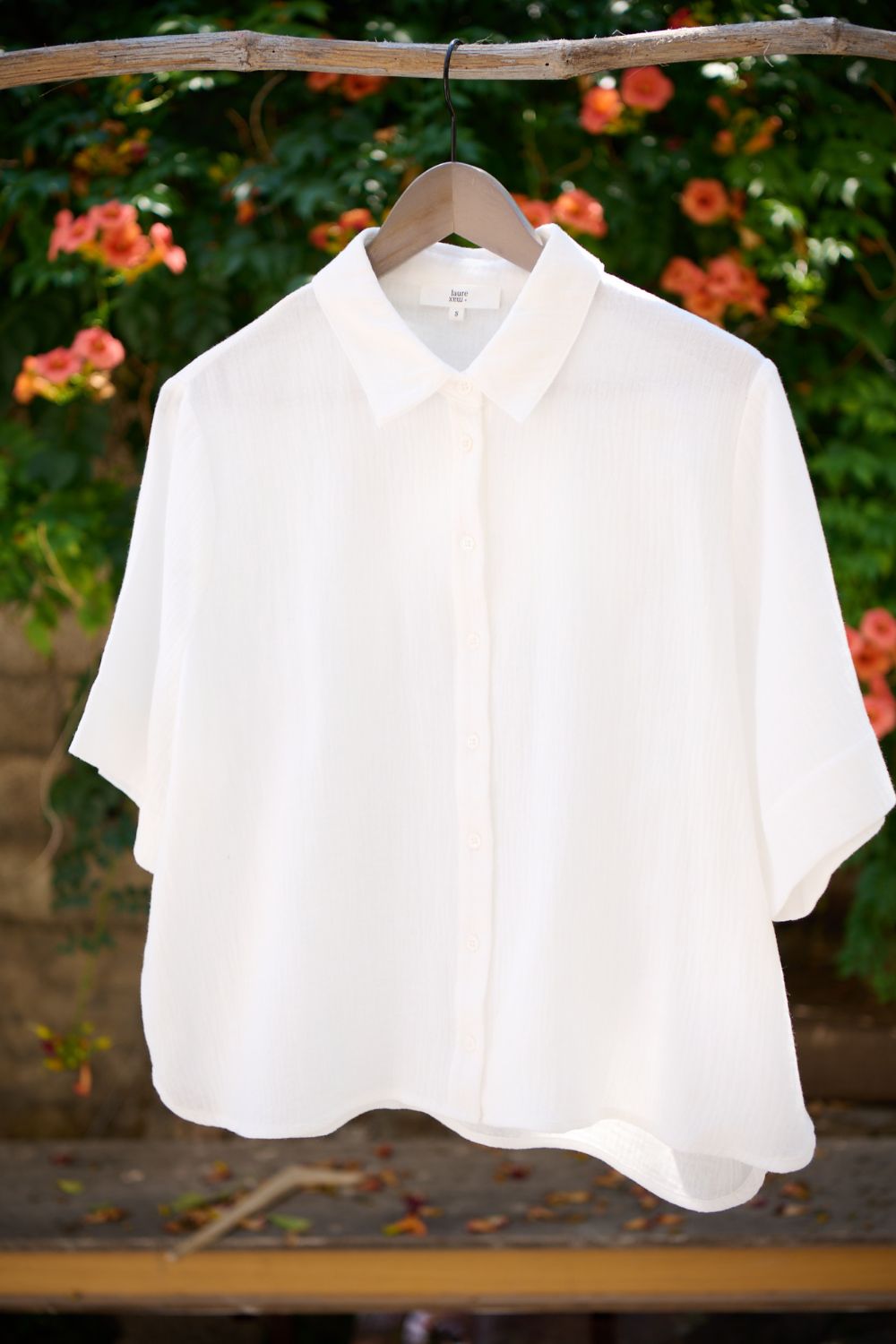 Clara white Shirt