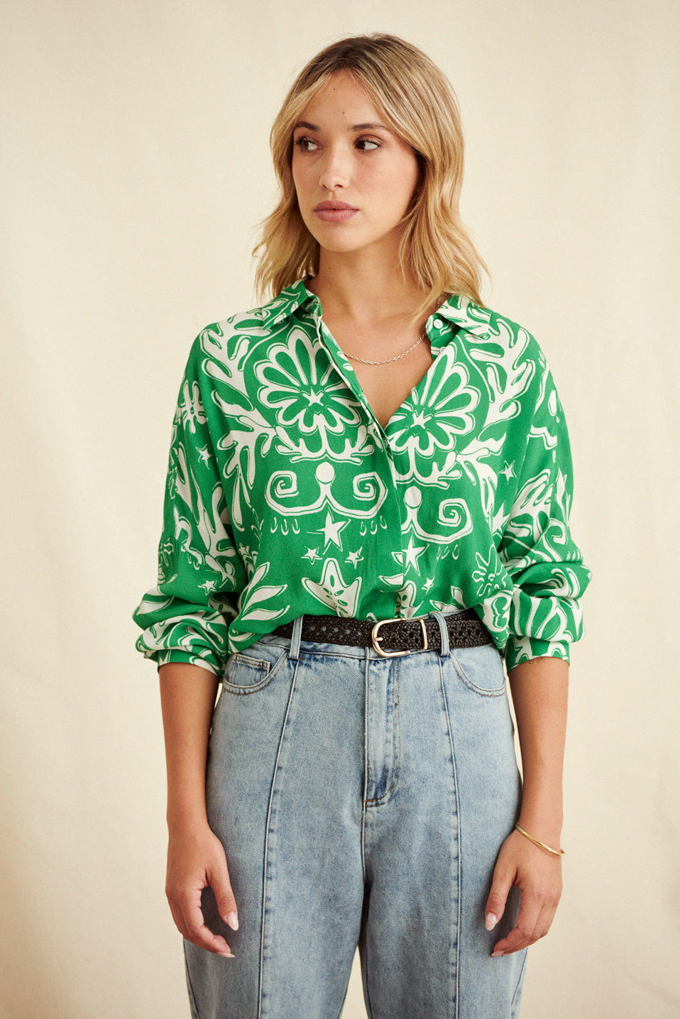 Chemise Chamonix • Folk Vert