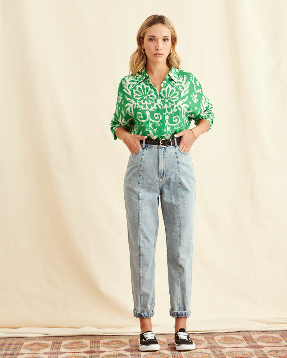 Chemise Chamonix • Folk Vert
