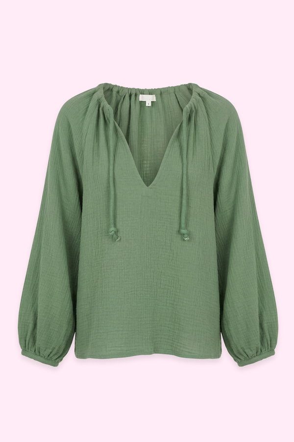 Blouse Baron verte