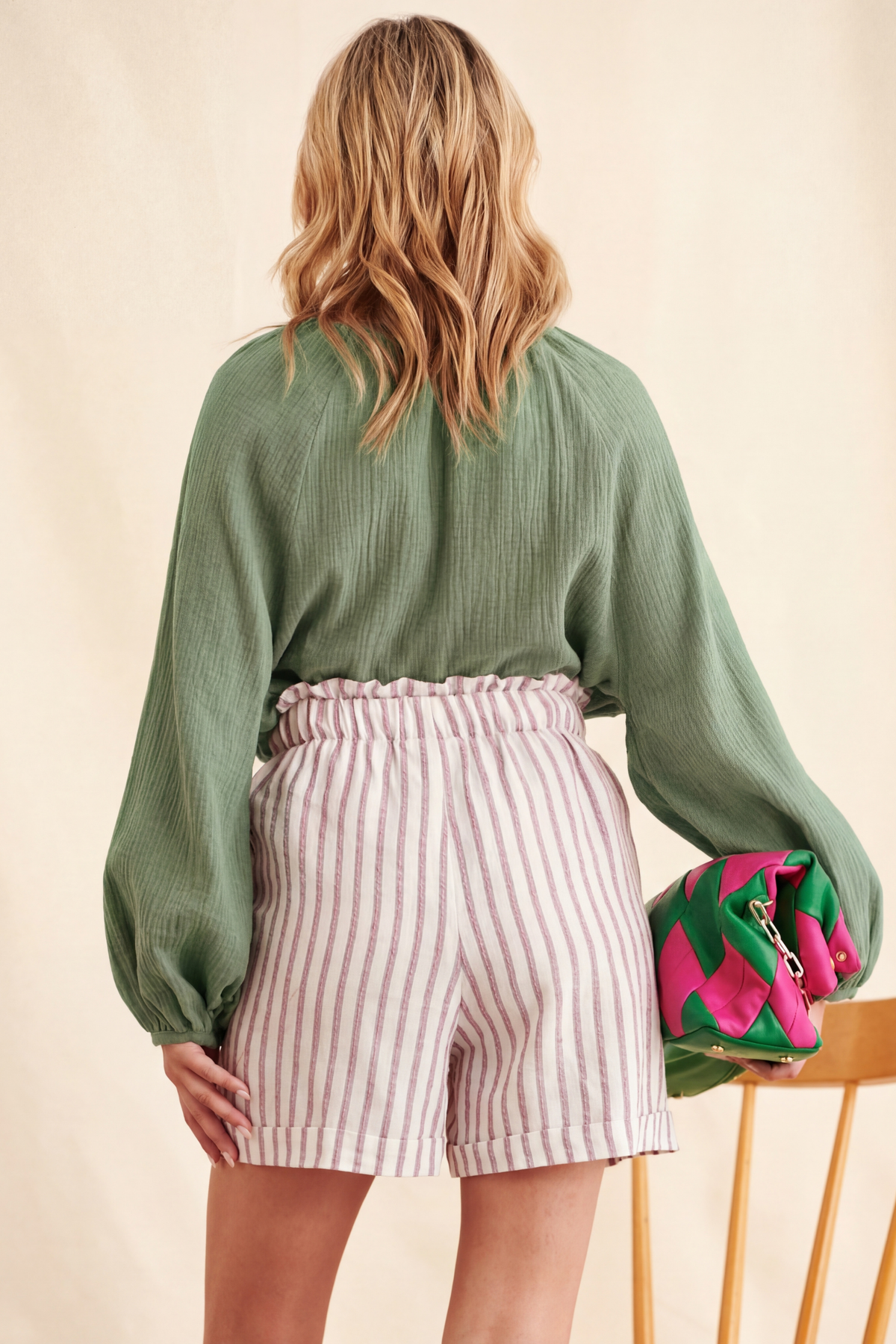 Blouse Baron verte
