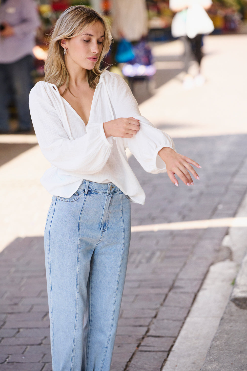 Blouse Baron écrue
