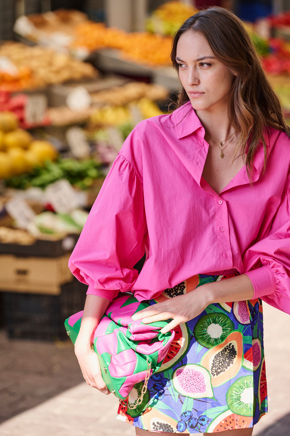 Cassis pink shirt