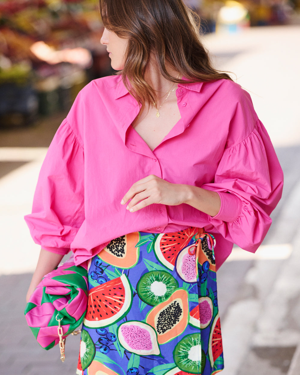Cassis pink shirt