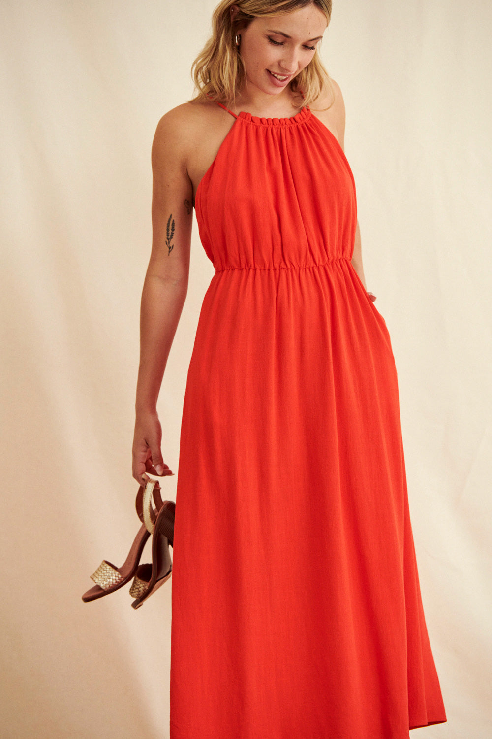 Robe Romie rouge