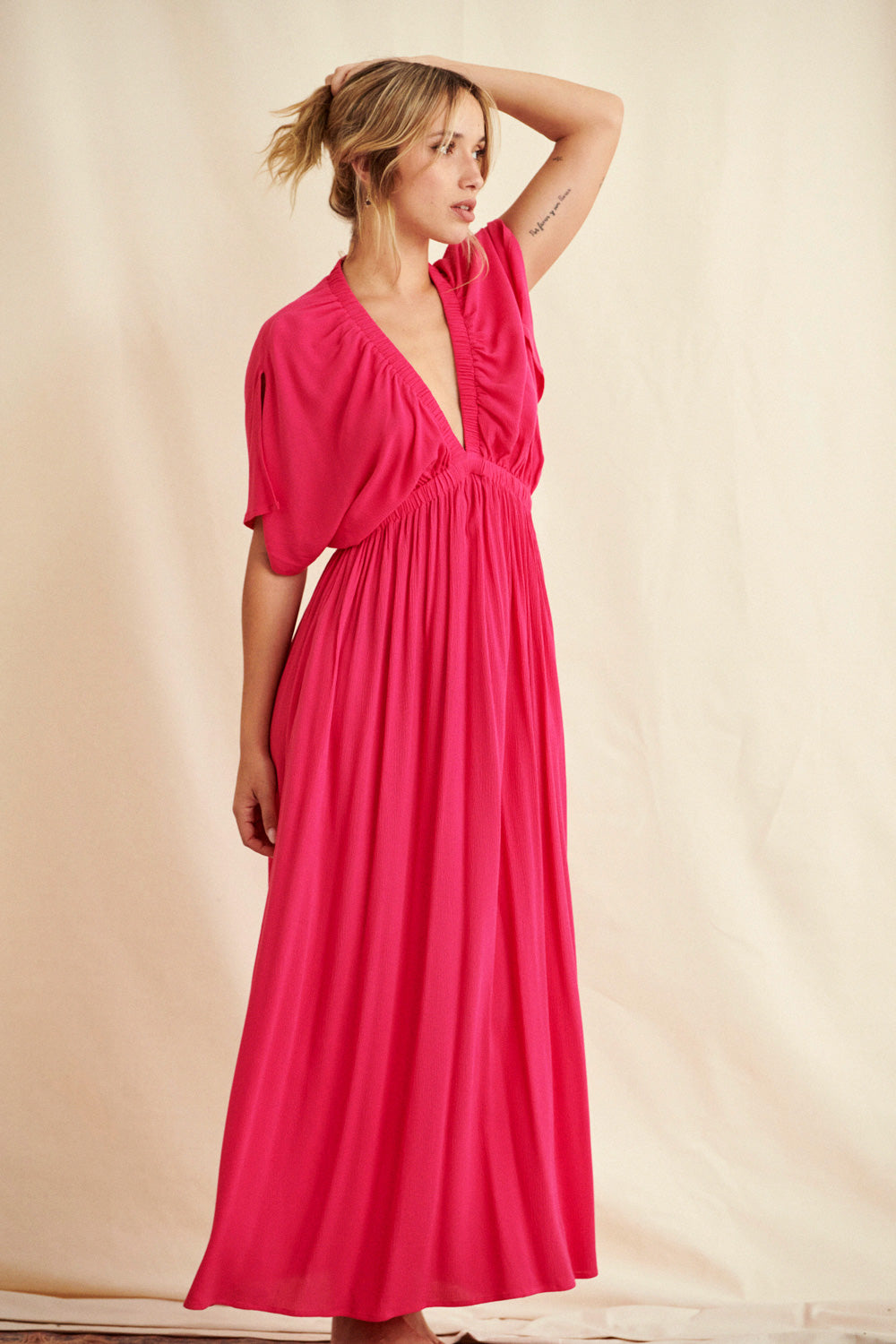Robe Rokia rose