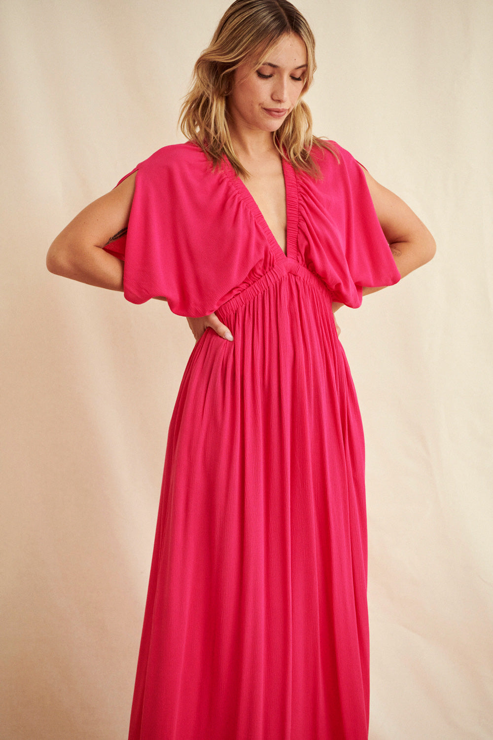 Robe Rokia rose