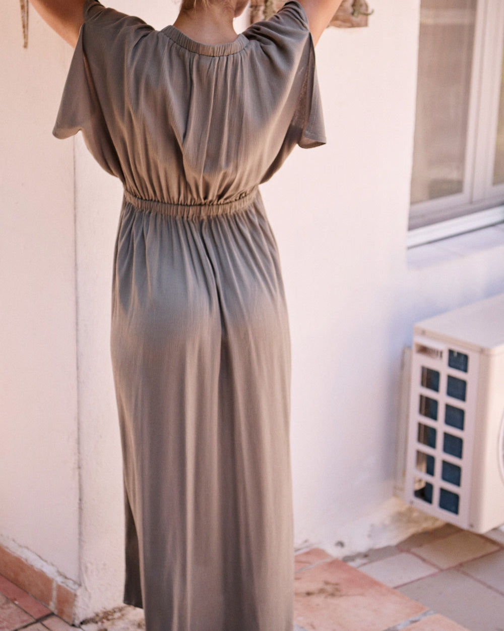 Robe Rokia argile