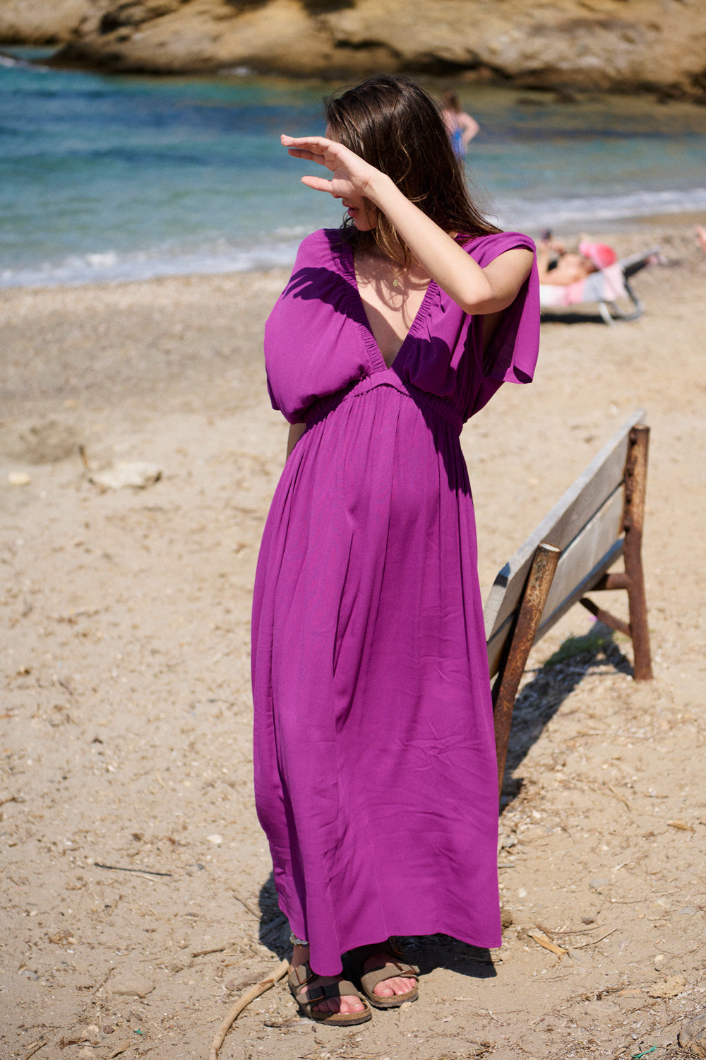 Robe Rokia violette