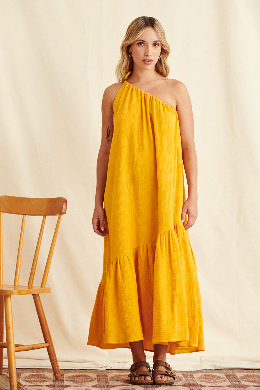 Robe Romana jaune